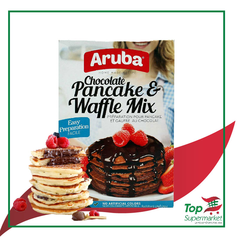 Aruba Pancake & Waffle au chocolat 400gr